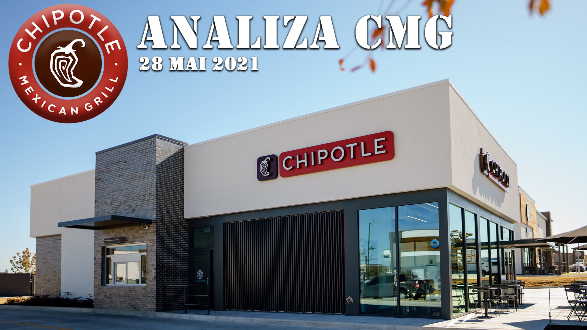 Analiza Chipotle Mexican Grill | 28 Mai 2021